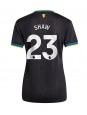 Billige Manchester United Luke Shaw #23 Tredjedrakt Dame 2025-26 Kortermet